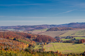 Herbstspaziergang rund um die Wartburgstadt Eisenach am Rande des Thüringer Waldes - Thüringen
