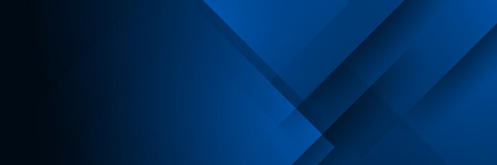 Modern dark blue gray abstract web banner background creative design