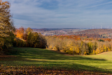 Herbstspaziergang rund um die Wartburgstadt Eisenach am Rande des Th&uuml;ringer Waldes - Th&uuml;ringen