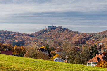 Herbstspaziergang rund um die Wartburgstadt Eisenach am Rande des Thüringer Waldes - Thüringen