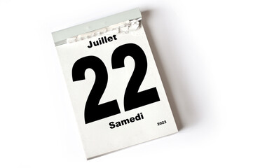 22. Juillet 2023