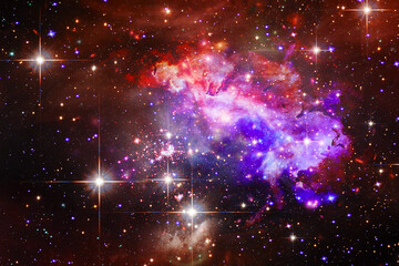 Fototapeta premium Beautiful universe. Galaxies and stars. The elements of this image furnished by NASA.