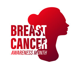 Breast cancer world day. Awareness woman breast cancer. Medical campaign banner, graphic, vector, background.
