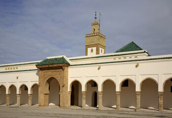 Fototapeta na wymiar Royal Mosque in Rabat. Morocco