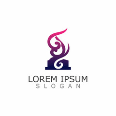 Obraz premium Modern Trophy Winner Logo Symbol Icon Vector Graphic Design Stock Vector