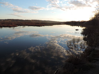 Novembre au lac boivin
