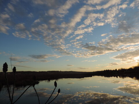 Novembre au lac boivin