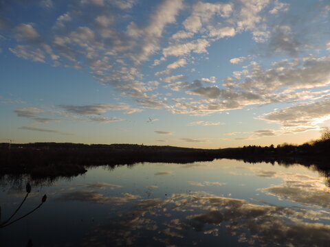 Novembre au lac boivin