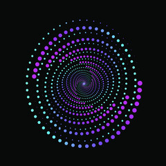 The spiral theme illustration design is modified to form a circular object so that anyone who looks at it will be able to calm the mind.
This design is also suitable to be printed as a collection of w