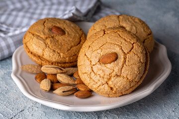 Turkish Almond Cookies, Turkish name; Acibadem Kurabiyesi