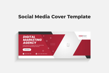 Digital Marketing Social Media Cover Design Creative Marketing Social Media Cover