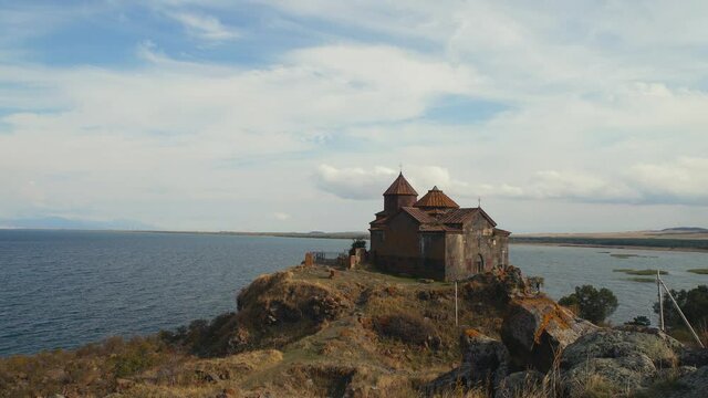 Ayrivank Monastery by Sevan Lake in Armenia