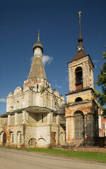 Church of Metropolitan Peter in Pereslavl-Zalessky. Russia