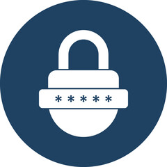 Lock password Isolated Vector icon which can easily modify or edit

