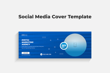 Digital Marketing Social Media Cover Design Creative Marketing Social Media Cover