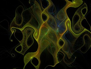 Imaginatory fractal abstract background Image