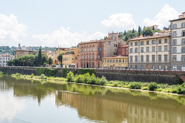 Fototapeta na wymiar Views of a city in Tuscany