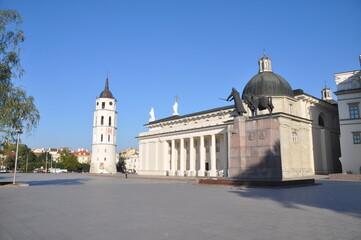 Fototapeta na wymiar Lithuania, Vilnius, Cathedral, Basilica, city, monuments, sightseeing,