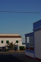 building in the sea side