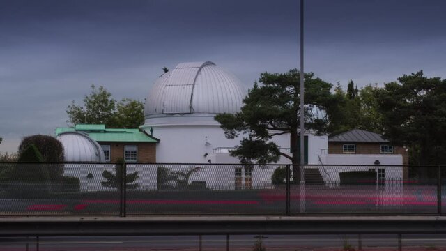 London, England, City Area London Observatory Time Lapse