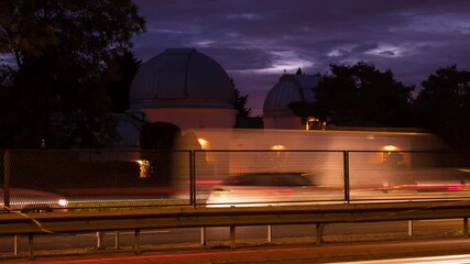 London, England, City Area London Observatory Time Lapse