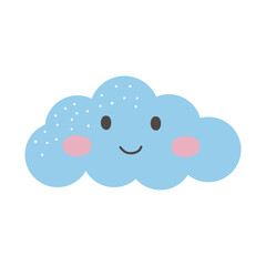 pretty cloud face
