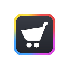 Shopping Cart - Sticker