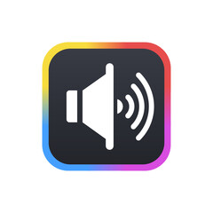 Speaker Full - Sticker