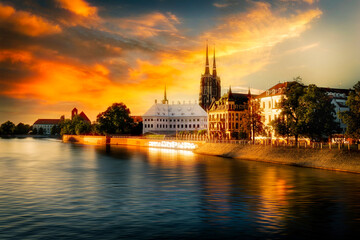 Naklejka premium Wrocław, Poland