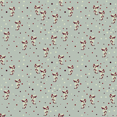 Vector seamless pattern. Subtle abstract background with simple small scattered circles, beads, berries. Liberty style wallpaper. Elegant ditsy texture. Stylish color, pastel colors. Repeatable design