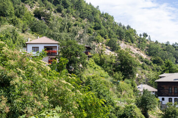 Village of Delchevo with authentic houses from the nineteenth century, Bulgaria