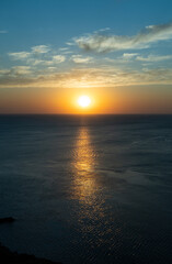 Sunrise on Anthony Quinn Bay, Rhodes, Greece