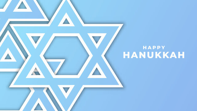 Happy Hanukkah Day Background Design