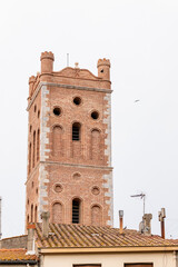 Obraz premium Tower of the castle, Rivesaltes