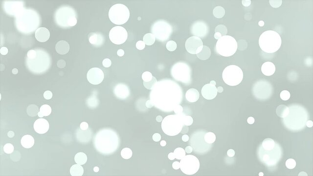 White Snow Glitter Particle Blurred