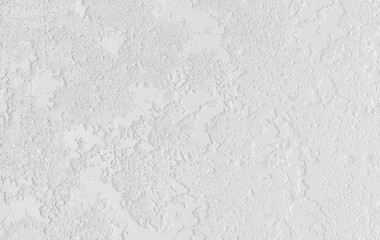 Volumetric abstract grunge background. Dirty cracked 3d rendering white surface