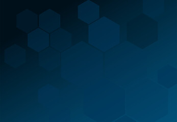 Vector futuristic technology on a dark blue background.