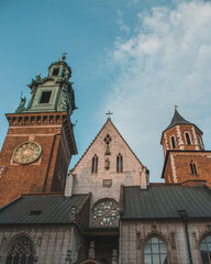 Fototapeta premium Church in an Oldtown