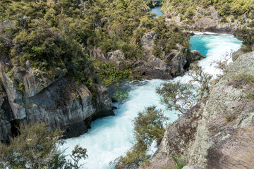Blue Waikato River, New Zealand