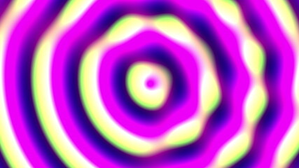 Abstract colorful circle with hypnotic spinning motion, computer generated. 3d rendering of vortex background