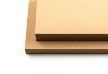 More plates made of a material called mdf, cut according to different dimensions.