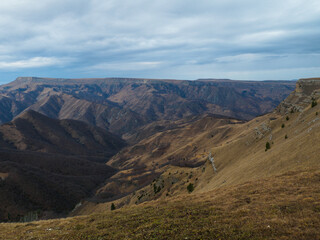 landscape in the mountains