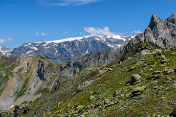 Fototapeta premium belle montagne à Courchevel en France