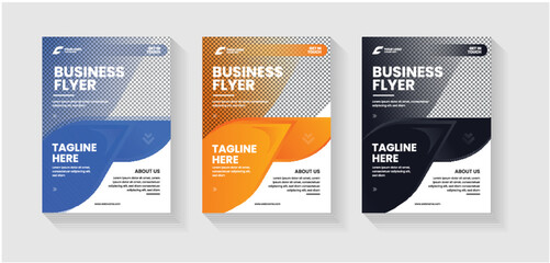 Creative Corporate & Business Flyer Brochure Template Design,  abstract business flyer, vector template design. Brochure design,  cover, annual report, poster, flyer