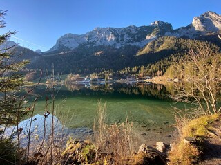 lake in the mountains