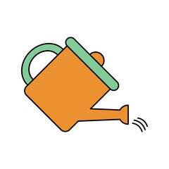 nature Garden watering icon vector
