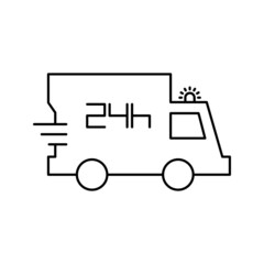 emergency medical service Ambulance icon