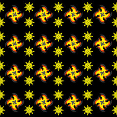 Abstract ethnic geometric pattern,print,border,tradition,ethnic oriental floral seamless pattern,illustration,Gemetric ethnic oriental ikat pattern traditional