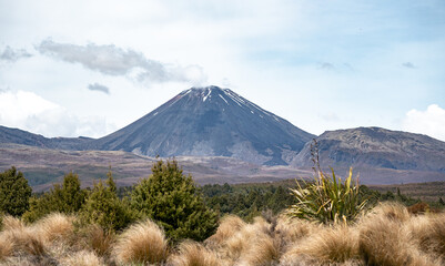 Mt Ngauruhoe or Mt Doom from Lord of the Rings, New zealand
