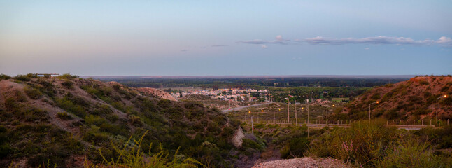 Neuquen capital Mirador Parque Norte